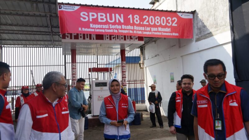 Kunjungan kerja Dewan Komisaris Pertamina ke Sumbagut. Foto:Istimewa