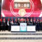 Peringatan 48 Tahun Diaktifkannya Kembali Pasar Modal Indonesia di Main Hall Bursa Efek Indonesia, Jakarta, Senin (11/8). Foto:OJK