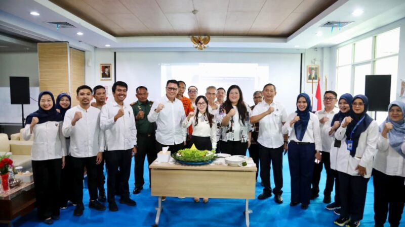 RSBP Batam menggelar Pelatihan dan Simulasi Bantuan Hidup Dasar (BHD) untuk non tenaga kesehatan di Aula RSBP, Sekupang, Selasa (12/8/2025). Foto:Humas BP 