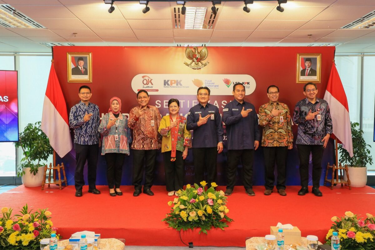 OJK bersama KPK. Foto:Ist
