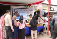 Warga mendatangi salah satu stan pasar pedagang di Pasar Botania 2, Kelurahan Belian, Kecamatan Batam Kota, Rabu (13/8/2025). Matapedia6.com/Dok Humas Polres