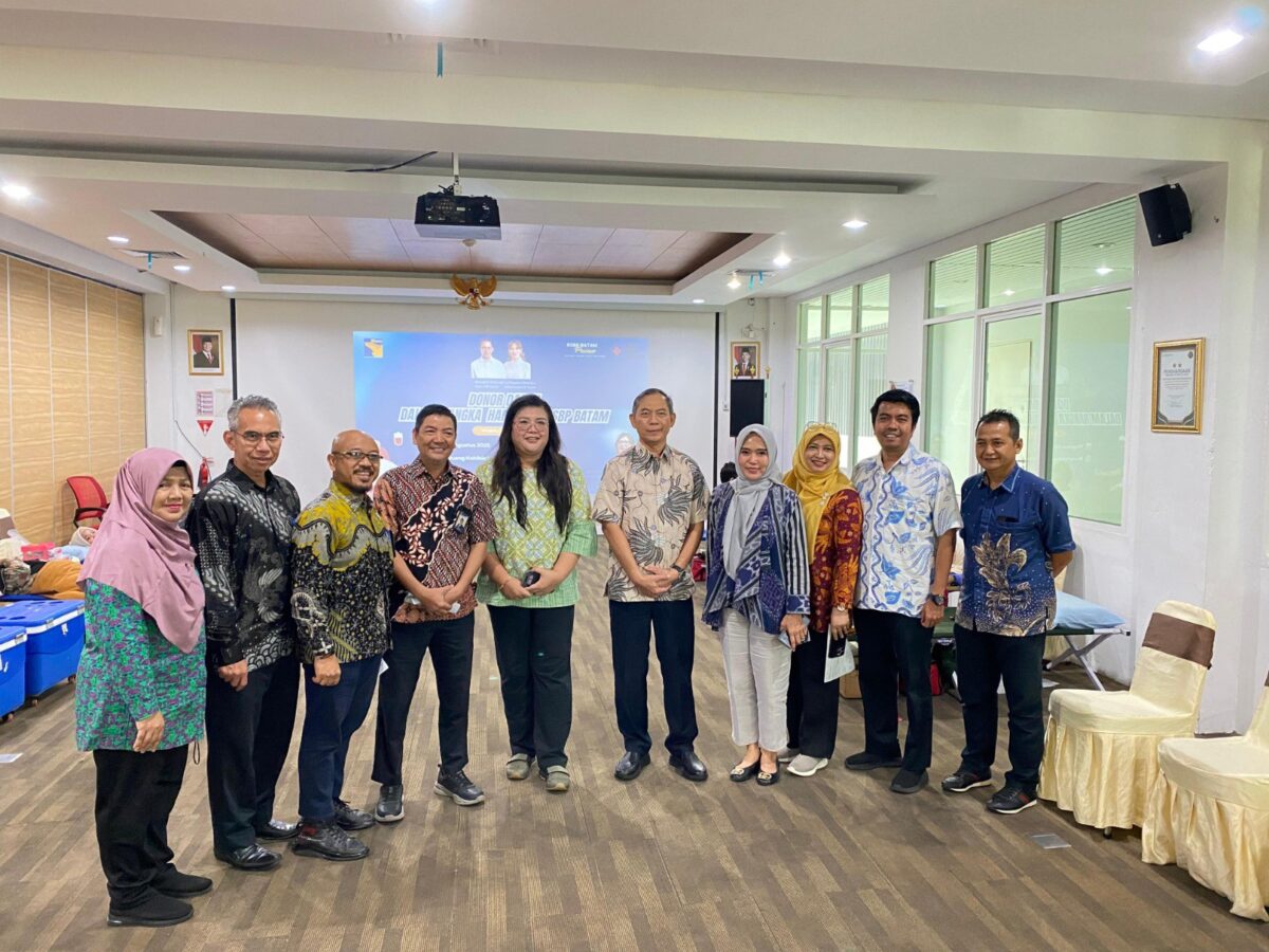 RSBP Batam gelar donor darah dalam rangka HUT RI ke 80. Foto:Humas