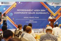 Refreshment Keagenan Corporate Sales’ di Medan. Foto:Pertamina Patra Niaga