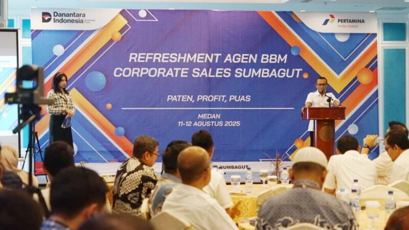 Refreshment Keagenan Corporate Sales’ di Medan. Foto:Pertamina Patra Niaga
