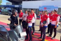 Promo spesial Agustus HUT RI ke 80 berlaku di seluruh SPBU salah satunya SPBU COCO Sei Ladi, Batam, Minggu (17/8/2025). Foto:dok/Istimewa