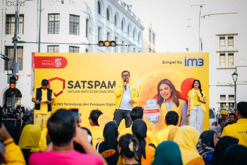 IM3 luncurkan antisipasi spam dinamakan fitur SATSPAM pada Minggu (24/8/2025). Foto:ist