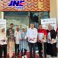 JNE resmi membuka Sales Counter di Ibu Kota Nusantara (IKN), Rabu (27/8/2025). Foto:istimewa