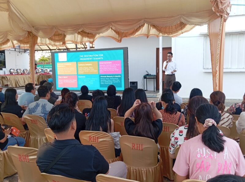 Pasarkan property Aurum 24/7 Urban Hub, Tana group gandeng AREBI Kepri, dan tawarkan promo menarik selama pembelian dari 4 Agustus hingga 17 Agustus, Jumat (1/8/2025).