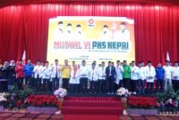 Muswil VI PKS Kepri sekaligus pelantikan pengurus periode 2025-2030 di Hotel Harmoni One, Batam Center, Minggu (24/8/2025). Foto:Zalfirega/matapedia