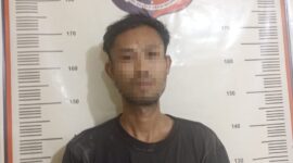 Pelaku penusukan di Marina City yang ditangkap Polsek Sekupang di mes PT Satnusa Lubuk Baja, Kota Batam, Provinsi Kepri, Sabtu (23/8/2025) lalu. Matapedia6.com/Dok Polsek Sekupang
