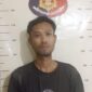 Pelaku penusukan di Marina City yang ditangkap Polsek Sekupang di mes PT Satnusa Lubuk Baja, Kota Batam, Provinsi Kepri, Sabtu (23/8/2025) lalu. Matapedia6.com/Dok Polsek Sekupang