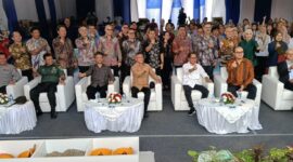 Anggota DPRD Batam menghadiri peletakan batu pertama pembangunan Rumah Sakit Mayapada di Sekupang, Rabu (27/8/2025). Foto:Istimewa