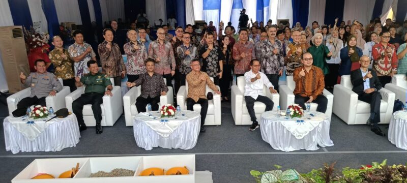 Anggota DPRD Batam menghadiri peletakan batu pertama pembangunan Rumah Sakit Mayapada di Sekupang, Rabu (27/8/2025). Foto:Istimewa