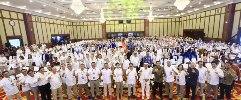 Hari Indonesia Menabung (HIM) dan Bulan Literasi Keuangan (BLK) 2025 yang berlangsung di Jakarta, Jumat (22/8). Foto: OJK Kepri