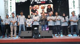 Pelantikan pengurus Solidaritas Musisi Indonesia (SOLMI) Batam periode 2025–2030, Minggu (28/9/2025). Foto:Diskominfo