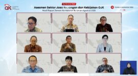 OJK rapat pasar modal. Foto;Ist