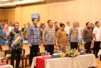 Kapolda Kepri Irjen Pol Asep Syafrudin saat mengikuti FGD Penguatan Koperasi Merah Putih dalam Mendukung Pembangunan, Pemerataan Ekonomi, dan Pengentasan Kemiskinan di Convention Hall Hotel Nagoya Hill Batam, Kamis (11/9/2025).Matapedia6.com/Dok Humas polda
