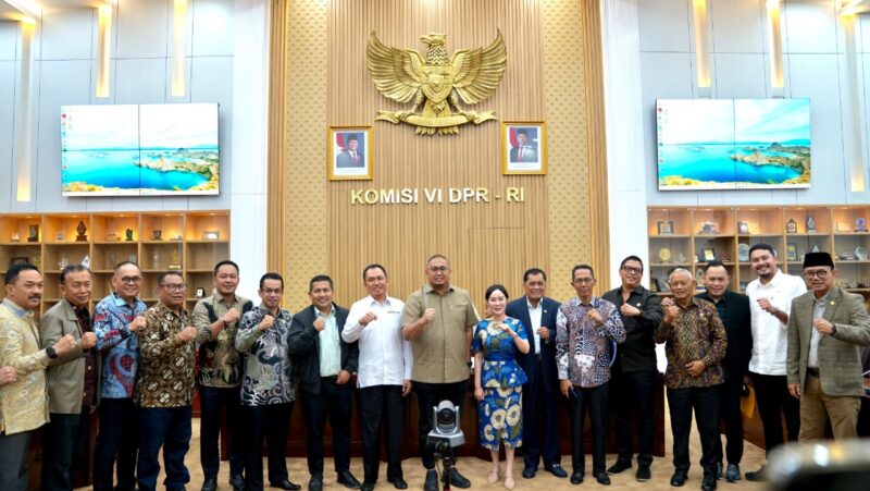 Sinergi Bersama Mewujudkan Indonesia Emas dan Asta Cita saat Pimpinan BP Batam Menghadiri RDP Komisi VI DPR RI (9/9/2025). Foto:Humas BP Batam