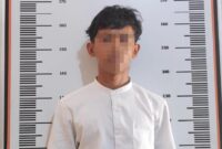 Terduga pelaku pencabulan ditangkap buser Polsek Sagulung. Foto:dok/Polsek Sagulung