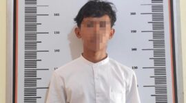 Terduga pelaku pencabulan ditangkap buser Polsek Sagulung. Foto:dok/Polsek Sagulung