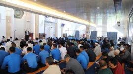 Pegawai BP Batam gelar Maulid Nabi Muhammad SAW. Foto:Humas BP Batam