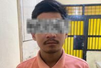 Terduga pelaku penganiayaan ditangkap Buser Polsek Batu Aji. Foto:dok/Polsek-matapedia