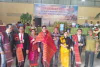 Kepala Diskominfo Batam Rudi dalam pesta Goltilon HKI Batu Aji Lama. Foto:Diskominfo