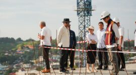 Wakil Kepala BP Batam Li Claudia Chandra sidak di Bukit Maranatha, Selasa (7/10/2025). Foto:Humas BP 