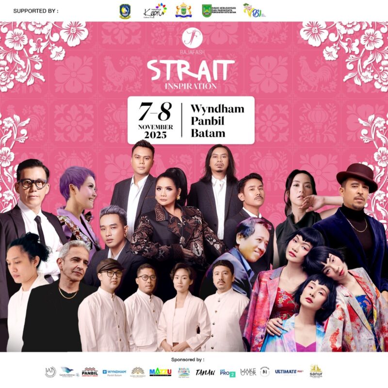 Flyer Bajafash 2025 yang akan digelar di Hotel Wyndham Panbil. Foto:Istimewa