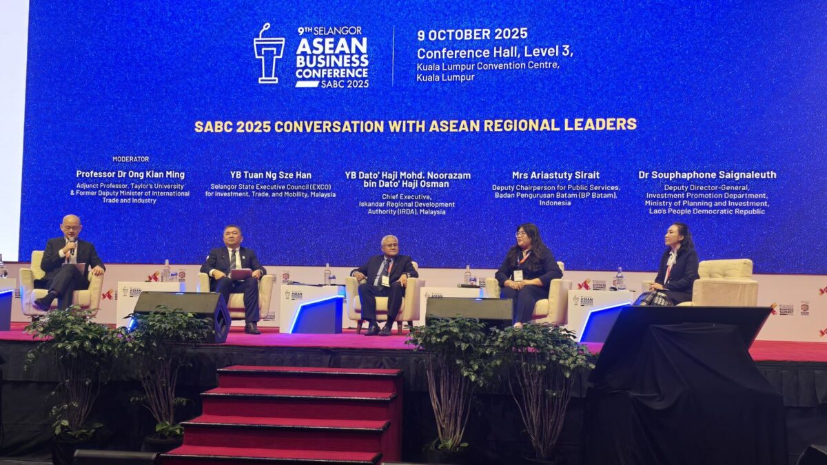 Pameran yang berlangsung di Kuala Lumpur Convention Centre (8–11 Oktober 2025).Foto:Humas BP Batam