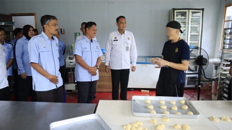 Lapas Batam menerima kunjungan  petugas penjara Malaysia, Selasa (14/10/2025). Foto:istimewa