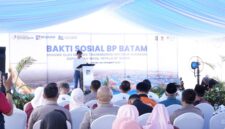 Bakti sosial BP Batam di Rempang Eco-City, Sabtu (25/10/2025). Foto:Humas BP Batam