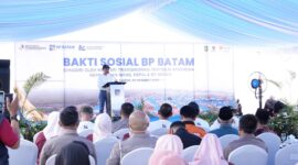 Bakti sosial BP Batam di Rempang Eco-City, Sabtu (25/10/2025). Foto:Humas BP Batam