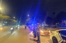 Tim satlantas Polresta Barelang saat melakukan pengawasan di salah satu jalan di Batam Centre, dalam kegiatan Kegiatan Rutin yang Ditingkatkan (KRYD). Melalui patroli malam oleh Satlantas, Sabtu (25/10/2025). Matapedia6.com/ Dok Humas Polresta