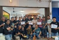 Penutupan turnamen Domino wartawan Kepri pada Rabu (29/10/2025). Foto:Istimewa