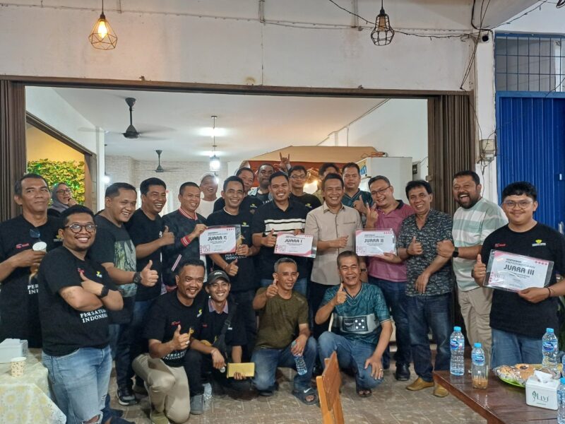 Penutupan turnamen Domino wartawan Kepri pada Rabu (29/10/2025). Foto:Istimewa