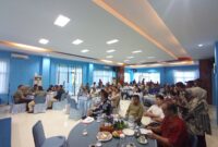 PSDKP Batam bersama pengusaha sosialisasi PP 28& 25 di acara forum Coffee Morning PSDKP Batam, Barelang Batam, Kamis (2/10/2025). Foto:Zalfirega/matapedia