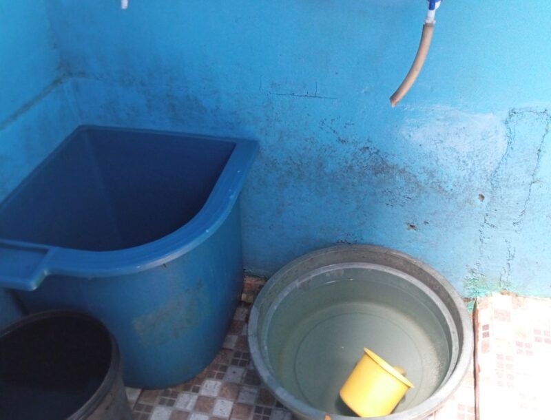 Distribusi air berhenti sejak Jumat (10/10/2025). Foto:matapedia