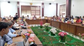 Komisi I DPRD Kota Batam gelar RDP masalah penggusuran kios pedagang di depan PT Wasco, Tanjunguncang, Batuaji Kota Batam, Jumat (10/10/2025). Matapedia6.com/Luci