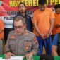 Wakapolsek Batam Kota AKP Ferry saat memberikan ketengan di Polsek Batam kota atas kasus pencurian motor yang berhasil diungkap jajarannya, Kamis (30/10/2025). Matapedia6.com/Luci