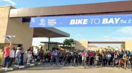 Bike to bay Opus Bay beberapa hari lalu. Foto:ist