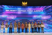 Kepala Eksekutif Pengawas Inovasi Teknologi Sektor Keuangan, Aset Keuangan Digital, dan Aset Kripto (KE IAKD) OJK Hasan Fawzi saat menutup Festival Ekonomi Keuangan Digital Indonesia (FEKDI) dan Indonesia Fintech Summit & Expo (IFSE) 2025 di Jakarta Convention Center, Sabtu (1/11/2025). Foto:OJK Kepri