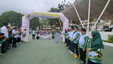 Wali Kota Batam Amsakar dan Kemenag Batam Budi buka Porseni Madrasah, Selasa (4/11/2025). Foto:ist/matapedia