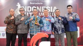 Kepala BP Batam Amsakar Achmad tengah. Foto:Humas BP