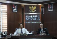 Kepala BP Batam Amsakar Achmad dan Wakil Kepala BP Batam Li Claudia Chandra. Foto:Ist