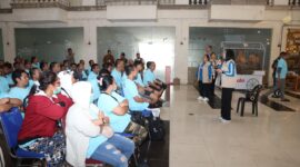 Gugus Tugas Daerah Pencegahan dan Penanganan TPPO Provinsi Kepulauan Riau menerima pemulangan PMI Ilegal Melalui pelabuhan Internasional Batam Centre, Kamis (13/11/2025). Matapedia6.com/Dok Humas Polda