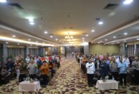 Polda Kepulauan Riau gelar Focus Group Discussion (FGD) bertema Harmonisasi Kebijakan Pengupahan Guna Mewujudkan Iklim Kerja yang Produktif dan Kondusif Tahun 2025 di Hotel Golden View Batam, Jumat (21/11/2025). Matapedia6.com/Dok Humas Polda