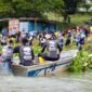 BP Batam menggelar aksi gotong royong di Waduk Duriangkang, Sabtu (22/11/2025) pagi. Foto:Humas BP