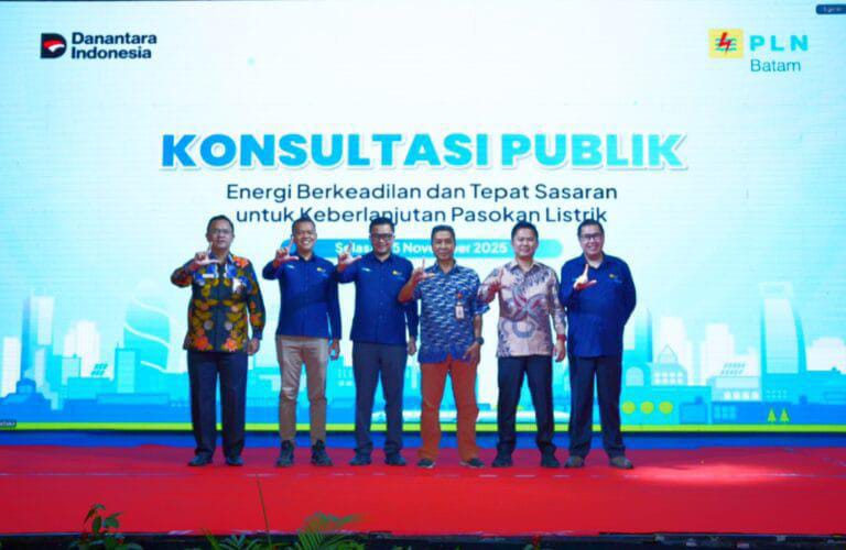 PT PLN Batam menggelar Forum Konsultasi Publik untuk membahas rencana perubahan regulasi Tarif Tenaga Listrik. Foto:dok/Humas