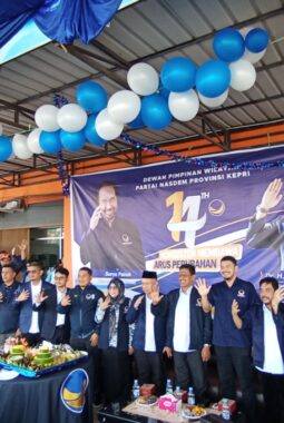 HUT ke 14 Tahun NasDem: Dari Ziarah Tokoh hingga Baksos, Gerakan Perubahan Nyata di Kepri